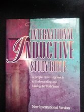 Cover art for International Inductive Study Bible: New International Version/Indexed