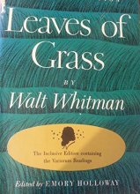 Cover art for LEAVES OF GRASS. Inclusive Edition containing the Variorum Readings.