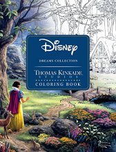 Cover art for Disney Dreams Collection Thomas Kinkade Studios Coloring Book