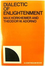 Cover art for Dialectic of enlightenment (A Continuum book)