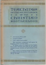 Cover art for Teachings of the Secret Order of the Christian Brotherhood and School of Christian Initiation