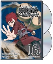 Cover art for Naruto Shippuden 16 (DVD Sixteen) Uncut Episodes 193-205