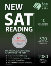 Cover art for New SAT Reading Practice Book (Advanced Practice)