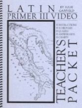 Cover art for Latin Primer III Teacher's Packet (Latin Primers)