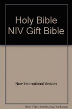 Cover art for Holy Bible NIV Gift Bible