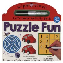 Cover art for Wipe Clean Activity Puzzle Fun (Wipe Clean Activity Books)
