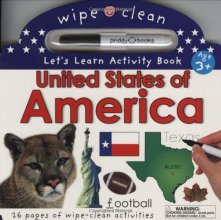 Cover art for Wipe Clean United States Activity Atlas (Wipe Clean Let's Get Ready for School)