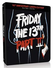 Cover art for Friday the 13th Part II 40th Anniversary Limited Edition Steelbook (Blu-ray + Digital)