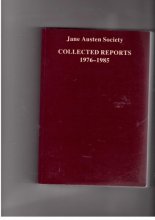 Cover art for Collected Reports of the Jane Austen Society: 1976-1985