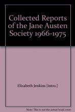 Cover art for Collected Reports of the Jane Austen Society 1966-1975