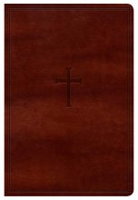 Cover art for KJV Large Print Personal Size Reference Bible, Brown LeatherTouch