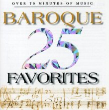 Cover art for 25 Baroque Favorites / Various