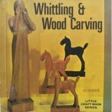 Cover art for Whittling and Wood Carving (Little craft book series) (English and German Edition)