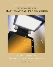 Cover art for Introduction to Mathematical Programming: Operations Research, Vol. 1 (Book & CD-ROM)