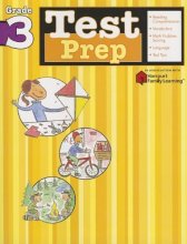 Cover art for Test Prep: Grade 3 (Flash Kids Harcourt Family Learning)