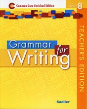 Cover art for Grammar For Writing Sadlier Grade 8 Teachers Edition