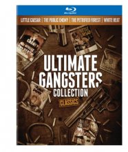 Cover art for Ultimate Gangsters Collection: Classics (Little Caesar / The Public Enemy / The Petrified Forest / White Heat [Blu-ray]