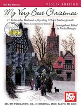Cover art for Mel Bay My Very Best Christmas Violin Edition