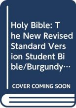 Cover art for Holy Bible: The New Revised Standard Version Student Bible/Burgundy Bonded Leather