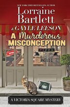 Cover art for A Murderous Misconception (Victoria Square Mysteries)