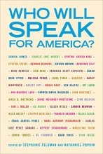 Cover art for Who Will Speak for America?