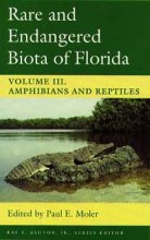 Cover art for Rare and Endangered Biota of Florida: Vol. III. Amphibians and Reptiles