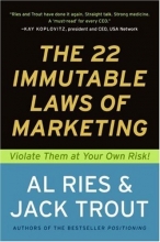 Cover art for The 22 Immutable Laws of Marketing:  Violate Them at Your Own Risk!