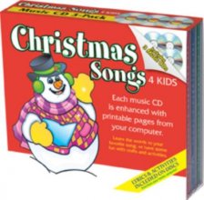 Cover art for Christmas Songs 4 Kids