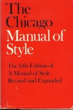 Cover art for The Chicago Manual of Style: For Authors, Editors and Copywriters