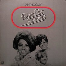Cover art for Diana Ross and The Supremes Anthology Trifold Vinyl 3 Record LPs Album - M9-794A3 Original US Pressing - 1976 - Soul Funk - VG++ EX