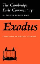 Cover art for CBC: Exodus (Cambridge Bible Commentaries on the Old Testament)