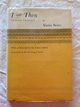 Cover art for I and Thou [First printing of Second Edition]