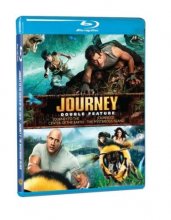 Cover art for JOURNEY 1 and 2 Double Feature BLU-RAY SET (Journey to the Center of the Earth/Journey 2: Mysterious Island)