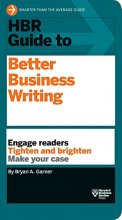 Cover art for HBR Guide to Better Business Writing (HBR Guide Series)