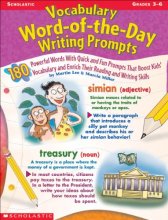 Cover art for Vocabulary Word-of-the-Day Writing Prompts, Grades 3-6