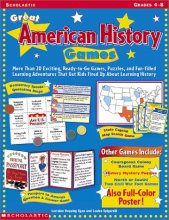 Cover art for Great American History Games