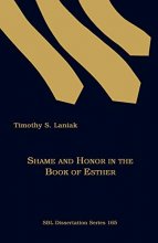 Cover art for Shame and Honor in the Book of Esther