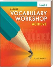 Cover art for Vocabulary Workshop Achieve Level A