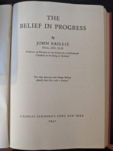 Cover art for The Belief in Progress
