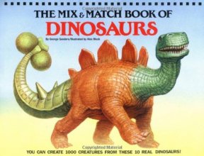 Cover art for The Mix & Match Book of Dinosaurs