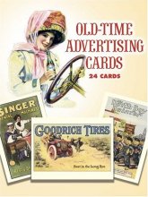 Cover art for Old-Time Advertising Cards: 24 Full-Color Cards (Dover Postcards)