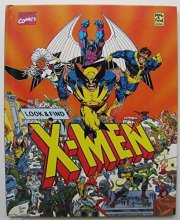 Cover art for 1992 Marvel Comics Look And Find X-Men Book - Great Condition