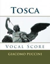Cover art for Tosca - vocal score (Italian and English): Ricordi edition