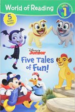 Cover art for World of Reading: Disney Junior Five Tales of Fun! (Level 1 Reader Bindup)