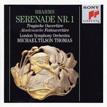 Cover art for Brahms: Serenade No. 1 / Tragic, & Academic Festival Overtures