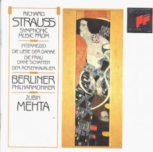 Cover art for Strauss: Symphonic Music From Operas / Berlin Philharmonic / Mehta (Sony)