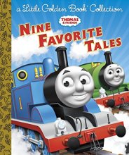 Cover art for Thomas & Friends: Nine Favorite Tales (Thomas & Friends): A Little Golden Book Collection