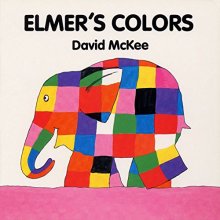 Cover art for Elmer's Colors (Board Book)