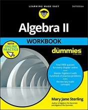Cover art for Algebra II Workbook For Dummies