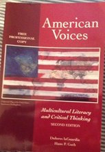 Cover art for American Voices: Multicultural Literacy and Critical Thinking
